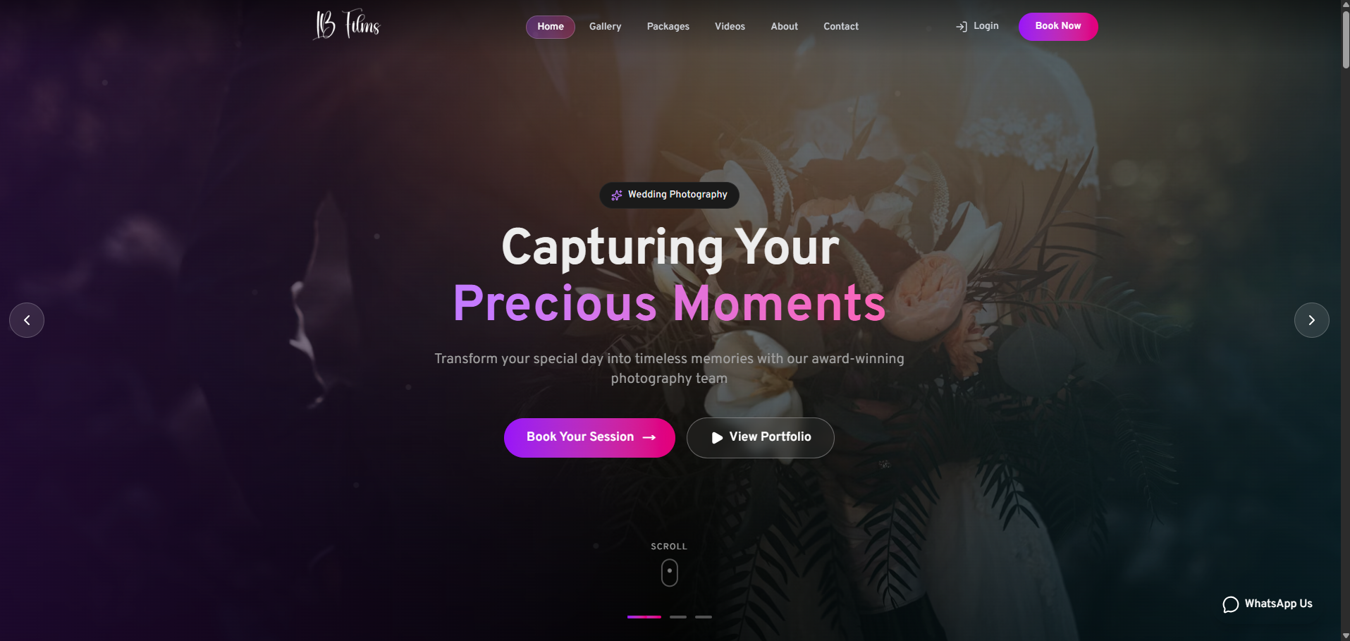 LB Films - Professional Photography & Videography Platform